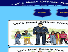 Tablet Screenshot of officerfrank.com